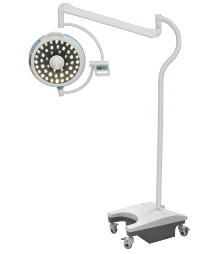 279-Portable Mobile Electric Shadowless LED Surgical Lamps Plastic and Metal Construction for Operating .jpg